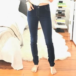 ZARA BLUE SKINNY JEANS
